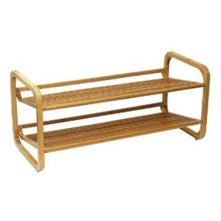 Oceanstar Oceanstar SR1224 Bamboo Shoe Rack - 2 Tier SR1224